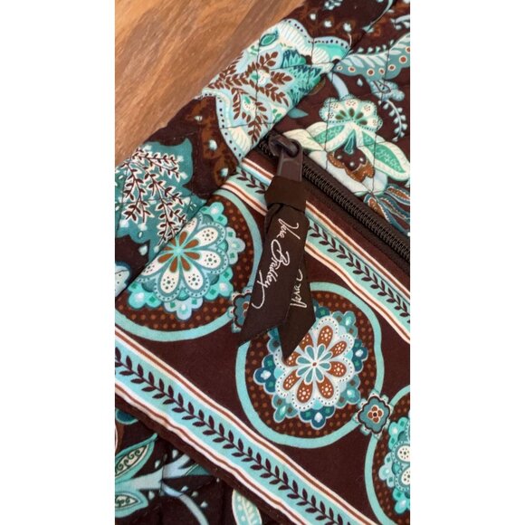 Vera Bradley Classic Quilted Garment Bag In Java‎ Blue - Pristine condition - Picture 7 of 11